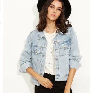 Old Navy × Cropped Bleach Jean Jacket